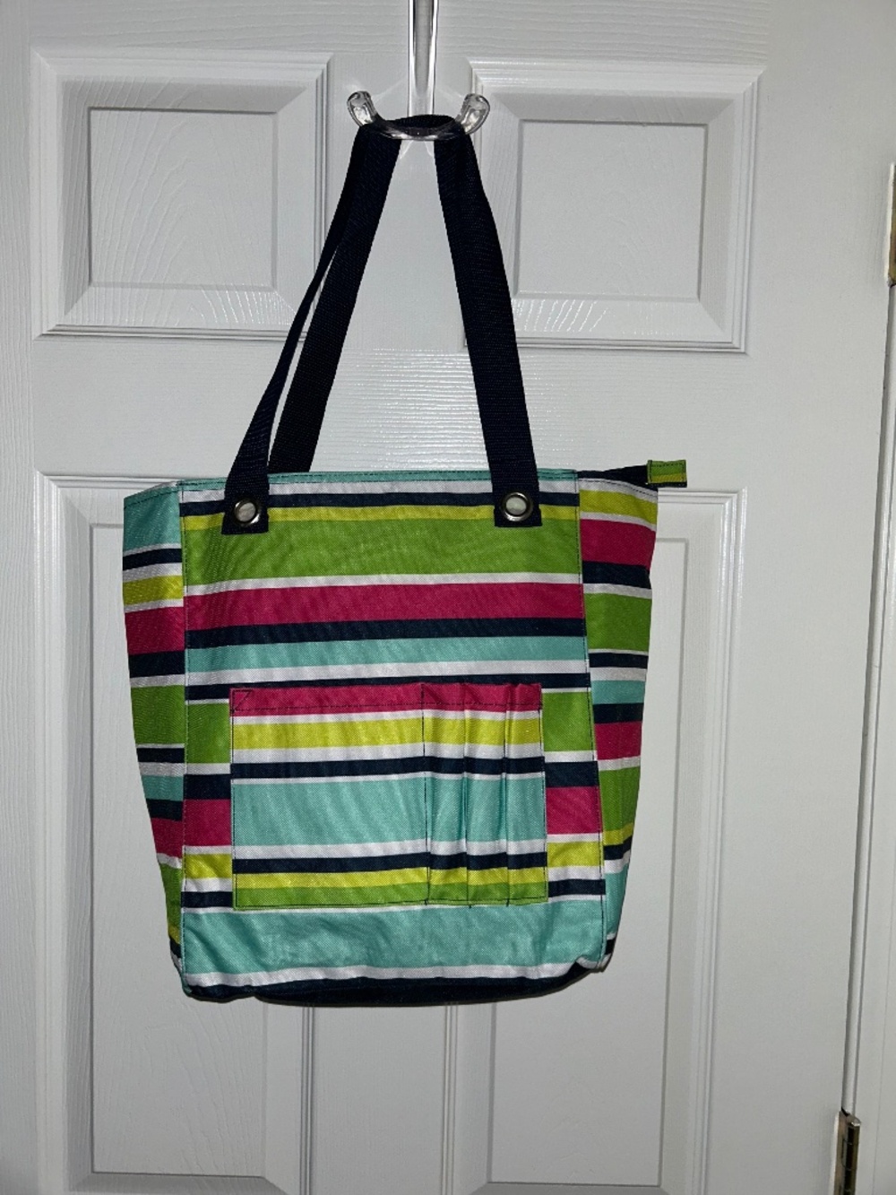 Thirty-One Tall Organizing Tote - Preppy Pop